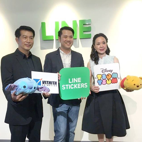 LINE จับมือ Disney ออกสติกเกอร์ภาษาไทยครั้งแรก